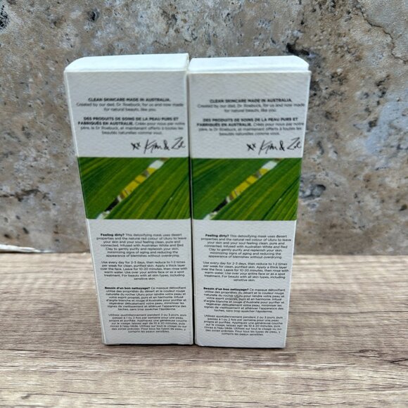 Lot Of 2 Dr Roebucks Uluru Purifying Mask 1.69 Fl. Oz/50ml - Picture 2 of 9